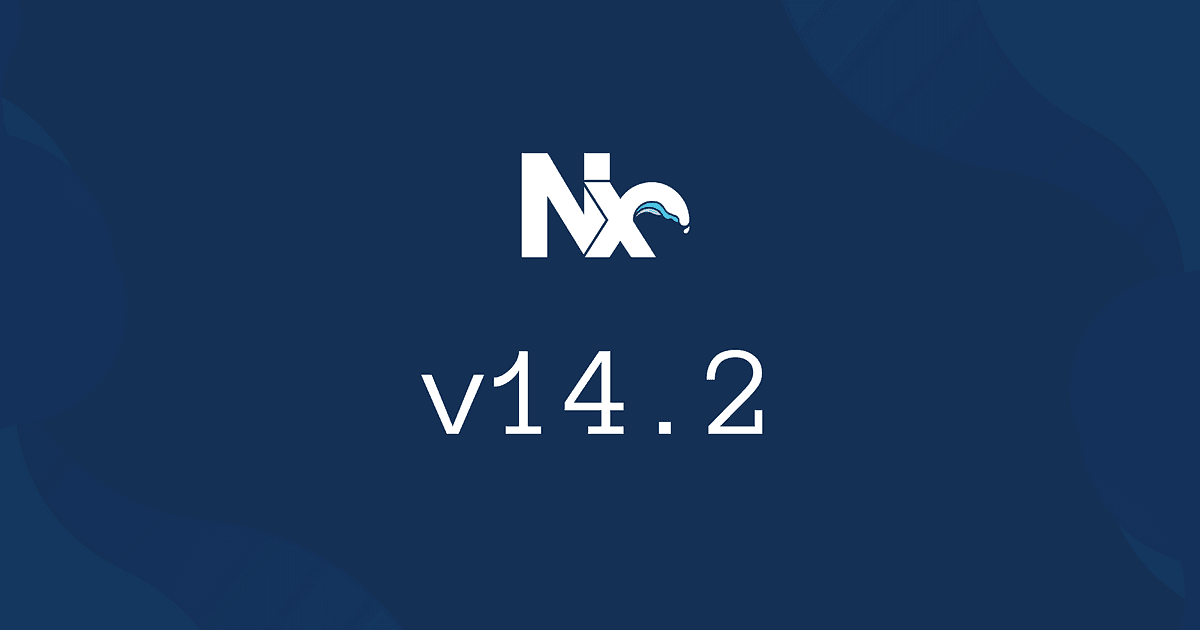 Nx 14.2 — Angular v14, Storybook update, lightweight Nx and more!