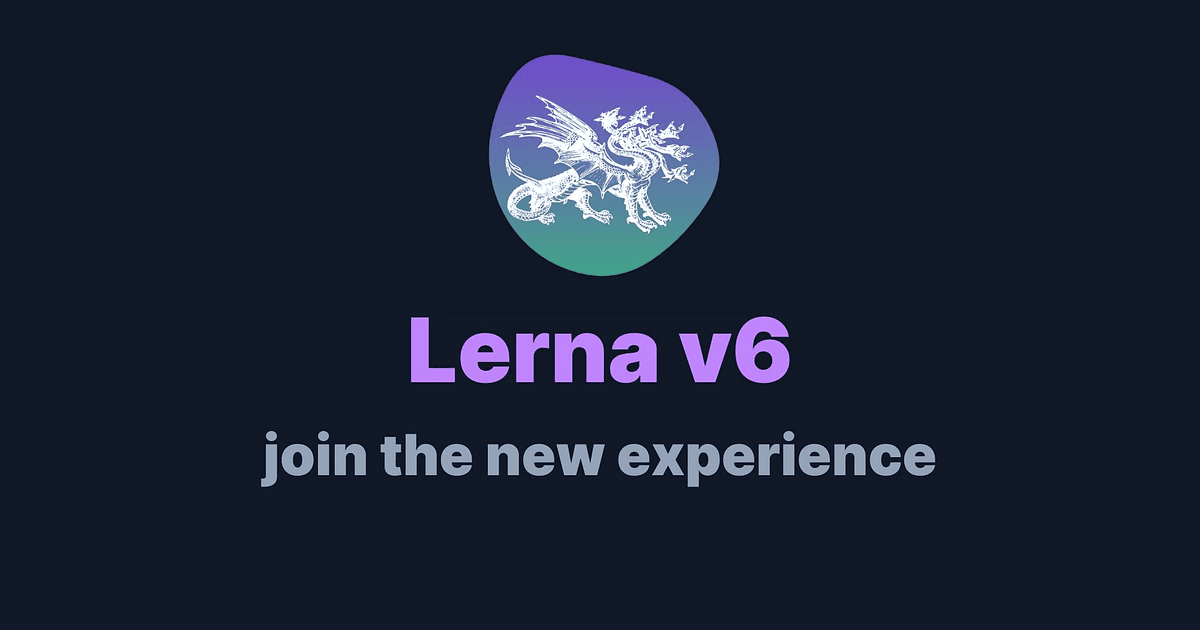 Lerna reborn — What's new in v6?